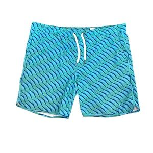 Fair Harbor Men’s Size XL‎ Anchor Swim Trunks Lined EUC